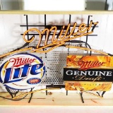 Miller Lite - Miller Genuine Neon Tavern Sign