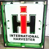 1950s International Harvester Single-Sided Neon Porcelain Implement Dealer Sign