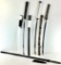 (4) Assorted Swords