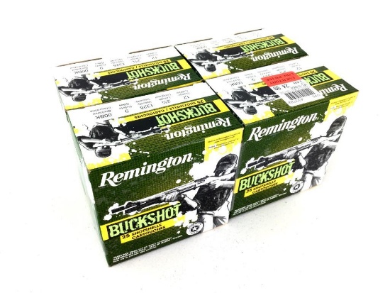 100rds Remington 12Ga 00 Buckshot Ammo