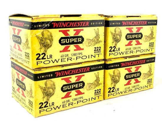 888rds Winchester Super X 22Lr 40Gr Power Point Ammo
