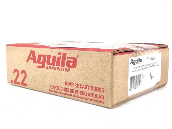 1000rds Aguila 22Lr 40Gr CPRN Ammo