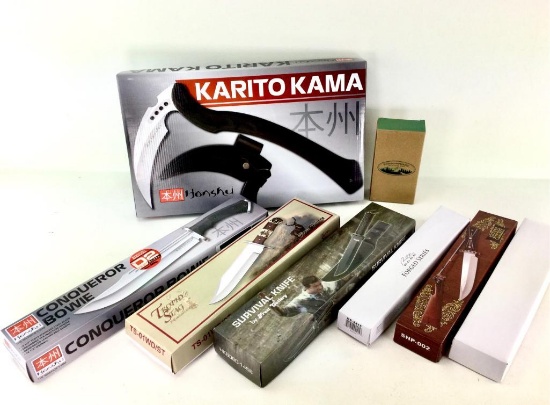 (8) Assorted Knives