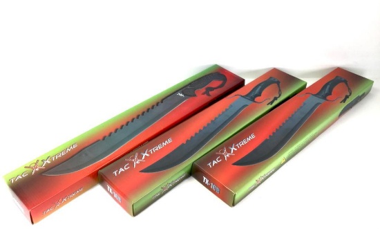(3) Tac Extreme Machetes