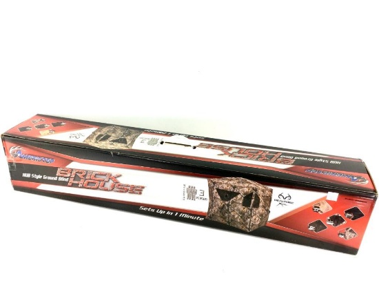 Ameristep Brickhouse Ground Blind