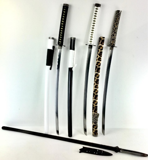 (4) Assorted Swords
