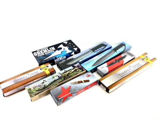 (8) Assorted Knives
