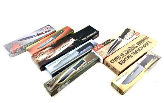 (8) Assorted Knives