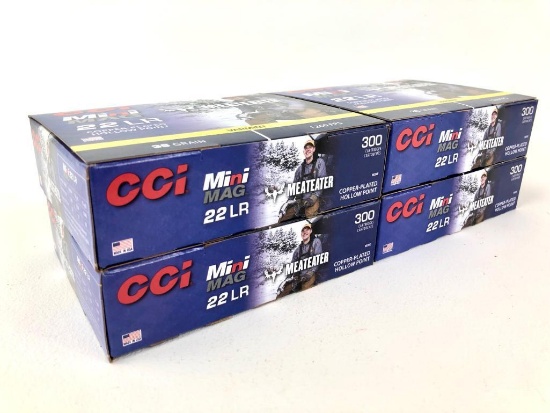 1200rds CCI Mini Mag 22Lr 36Gr CPHP Ammo