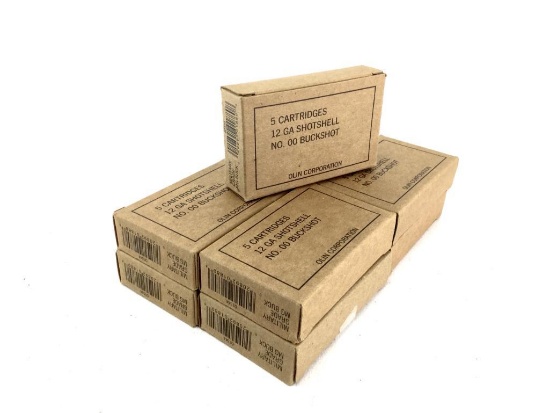 45rds Olin 12Ga 00 Buckshot Ammo