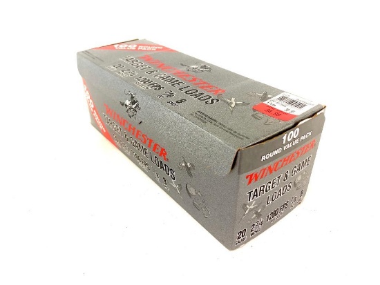 100rds Winchester Target 20Ga #8 Ammo