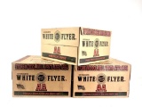 (3) Cases White Flyer Clay Targets