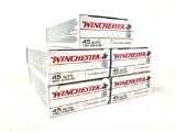 250rds Winchester 45ACP 185gr FMJ Ammo