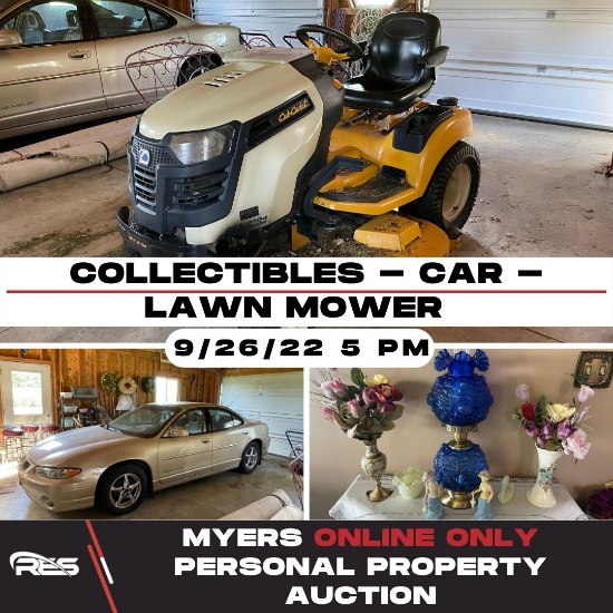 Myers Online Only Personal Property Auction