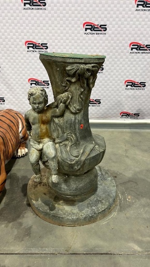 29" Bronze Bird Bath Base