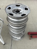 (4) 18in Steel Ford Rims