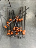 9- pipe clamps