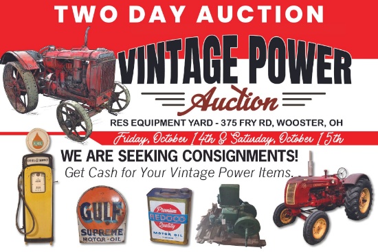 Power Auto Auction RES Auction Services Auction Catalog - RES TWO DAY Vintage Power ...