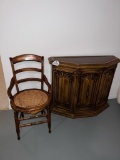 Hall Stand & Wood Chair