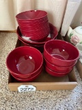Red Dishes