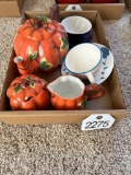 Pumpkin Tea Set, Glassware