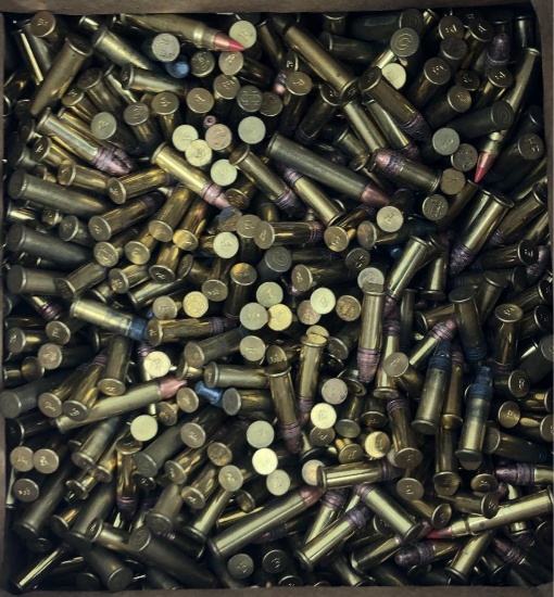 Approx 500rds assorted rimfire ammo