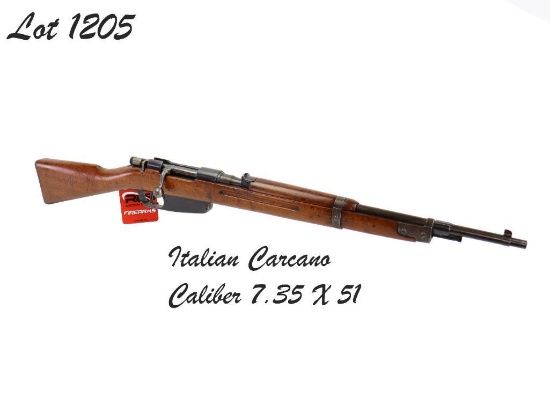 Italian Carcano 7.35x51mm Bolt Action Rifle