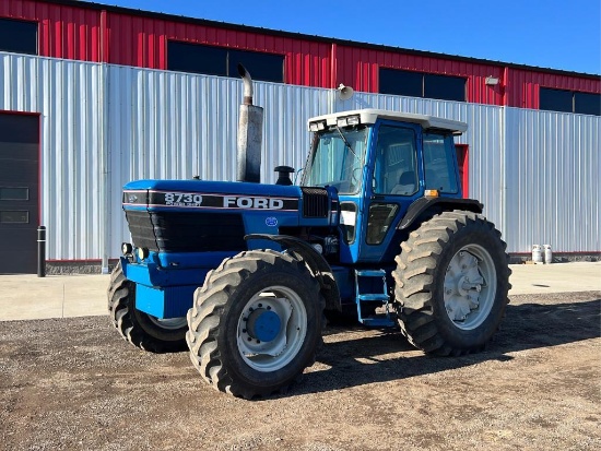 "ABSOLUTE" Ford 8730 MFWD Tractor