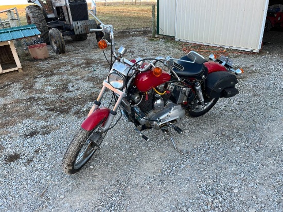 1979 Harley Davidson Sportster Motorcycle