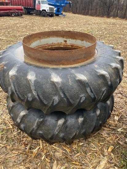 18.4-38 Clamp on Duals