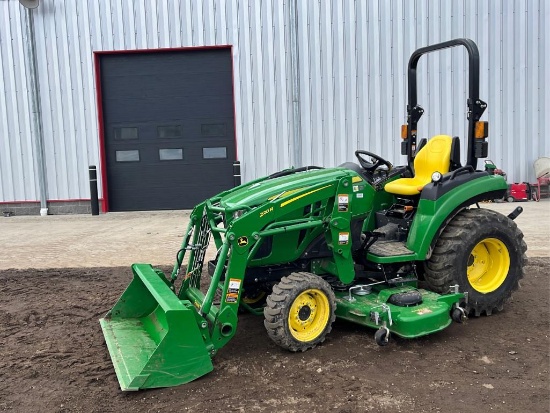 2021 John Deere 2038 4WD Tractor