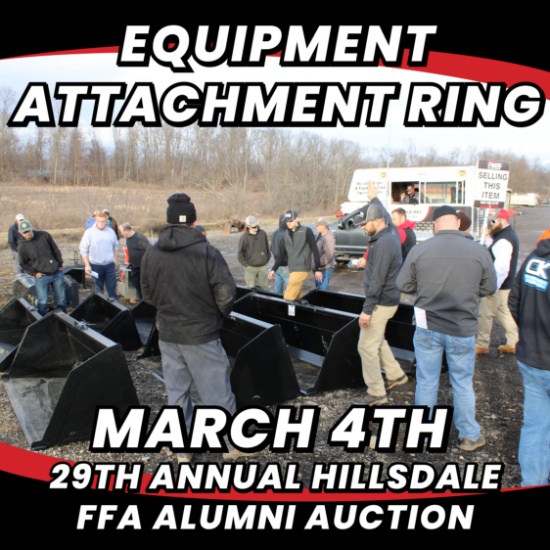 Hillsdale FFA Equipment Auction - Attachment Ring