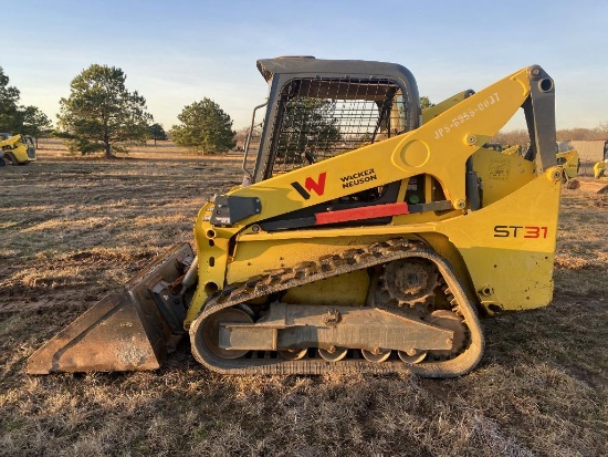 "ABSOLUTE" 2019 Wacker Neuson ST31 Skid Loader