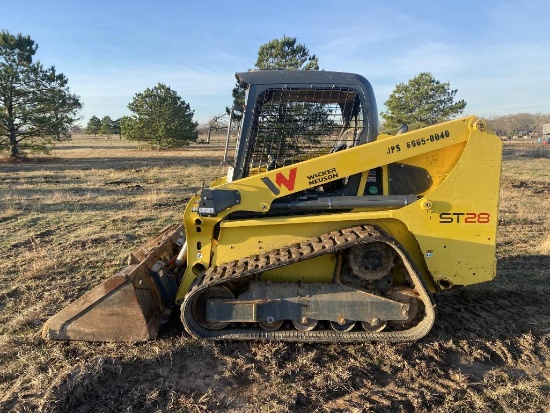 "ABSOLUTE" 2019 Wacker Neuson ST28 Skid Loader