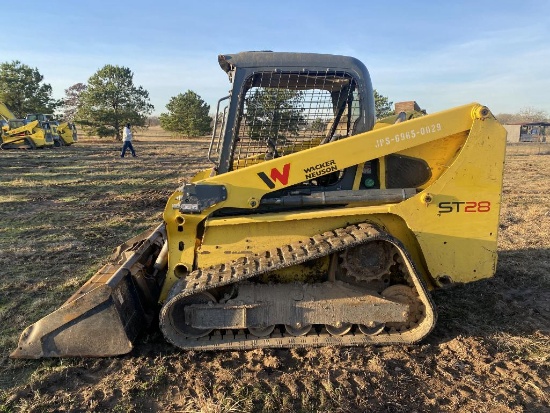 "ABSOLUTE" 2019 Wacker Neuson ST28 Skid Loader