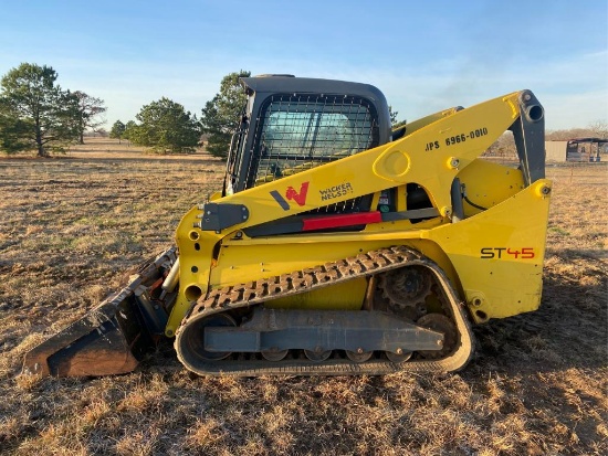 "ABSOLUTE" 2019 Wacker Neuson ST45 Skid Loader