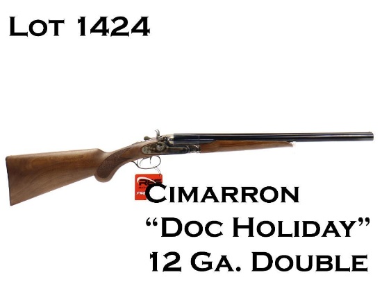 Cimarron Doc Holliday 12Ga Double Barrel Shotgun