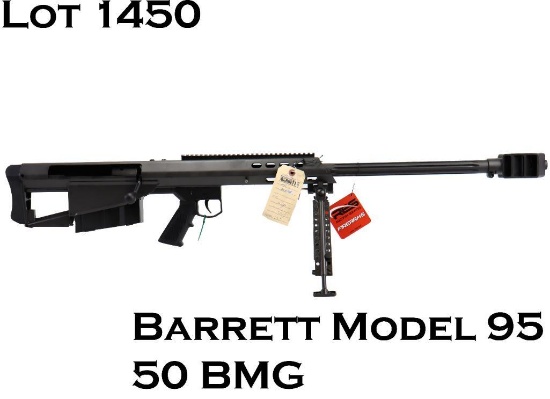 Barrett 95 50BMG Bolt Action Rifle
