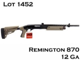Remington 870 12Ga Pump Action Shotgun