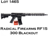 Radical Firearms RF-15 300BO Semi Auto Rifle