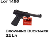 Browning Buckmark 22LR Semi Auto Pistol