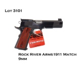 Rock River Arms 1911 Match 9mm Semi Auto Pistol