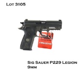 Sig Sauer P229 Legion 9mm Semi Auto Pistol