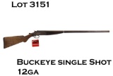 Buckeye Single Shot 12Ga Single Shot Shotgun