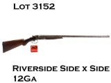 Riverside SideXSide 12Ga Double Barrel Shotgun