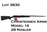 Christensen Arms 14 28 Nossler Pump Action Rifle