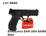 SARSILMAZ SAR9 9mm Semi Auto Pistol