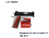 Kimber Ultra Carry II 45ACP Semi Auto Pistol