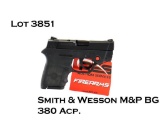 Smith & Wesson M&P BG380 380ACP Semi Auto Pistol