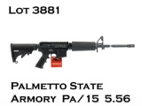 Palmetto State Armory PA-15 5.56mm Semi Auto Rifle